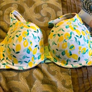 NWT Cacique lemon plunge bra 42DD